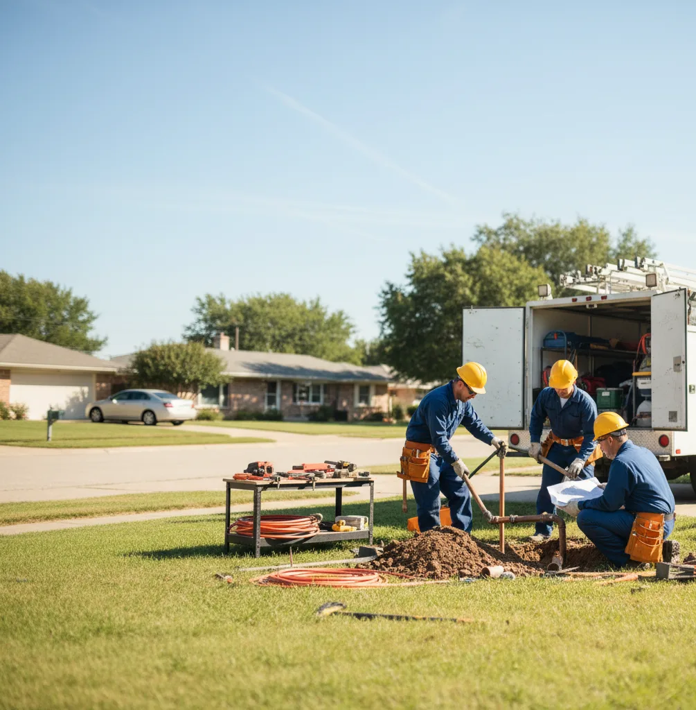 Sewer Line Repair in Lewisville, TX